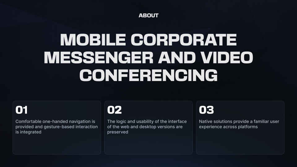 app UI